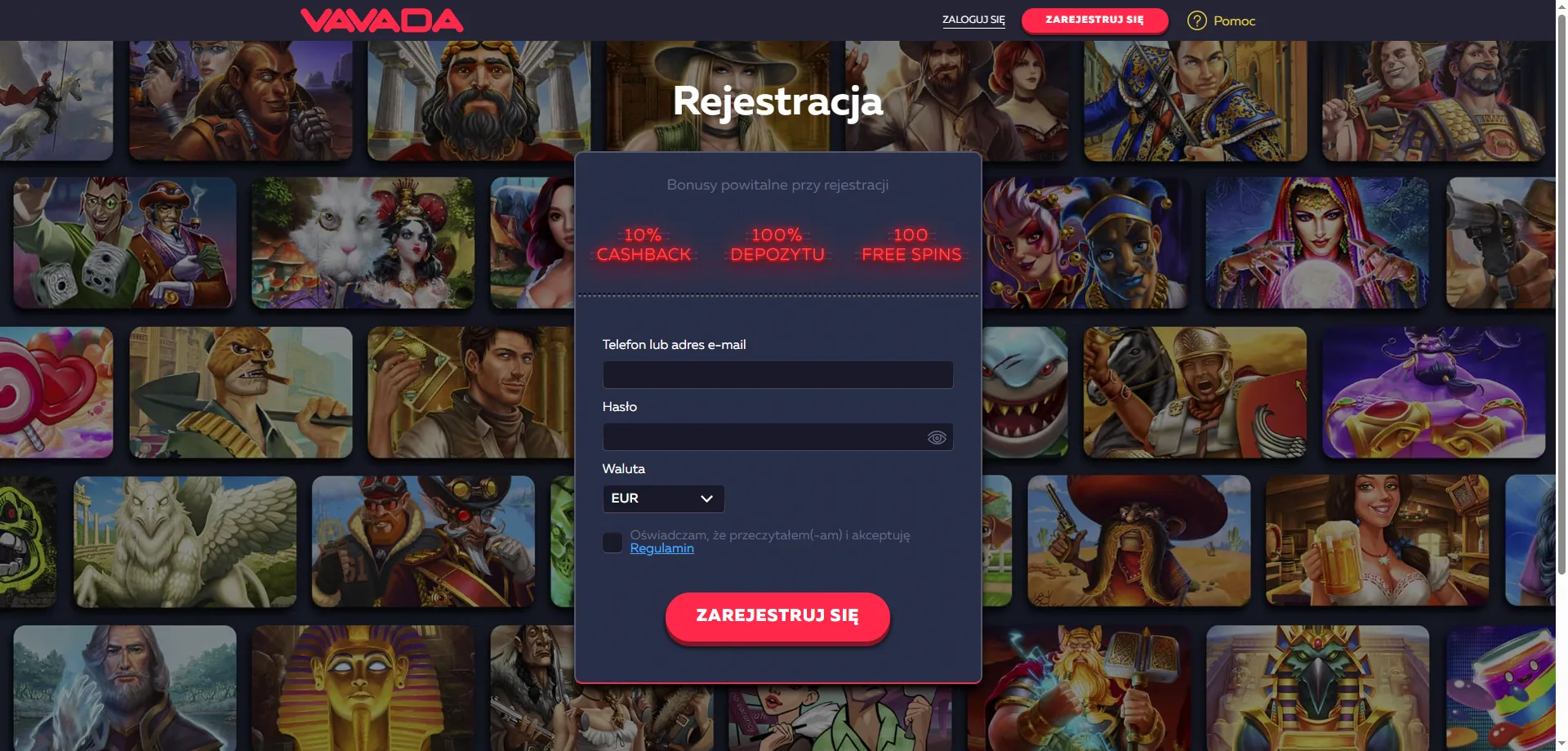 Rejestracja w Vavada Casino – szybki proces zakładania konta